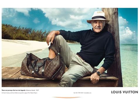 louis vuitton sean connery|In retrospect: Sean Connery's 2008 campaign for Louis Vuitton.